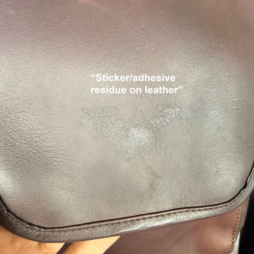Dark Brown Leather Convertible Backpack Sling Bag Magnetic Flap Brass Hardware